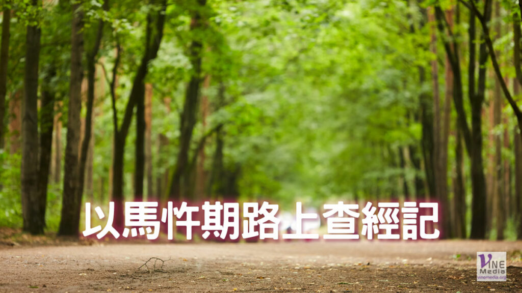（四福音手冊）以馬忤斯路上查經記