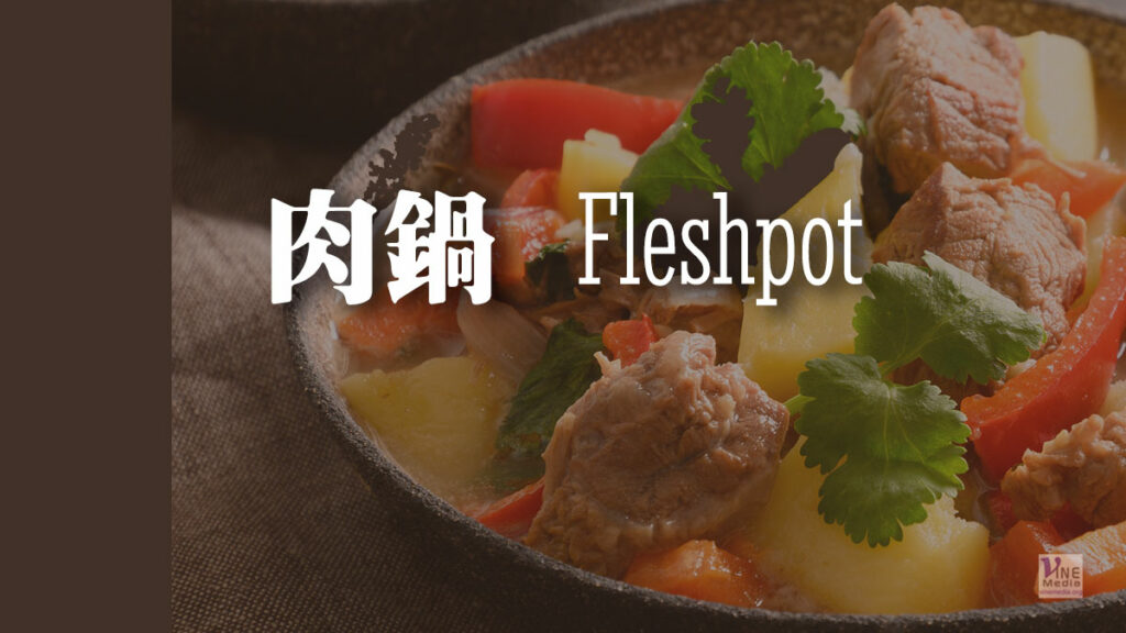 （源於聖經的詞語）肉鍋 Fleshpot