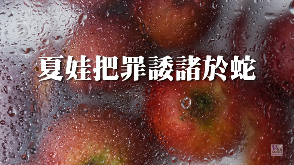 （舊約原文解經）夏娃把罪諉諸於蛇