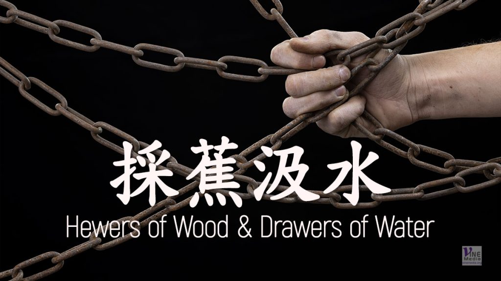 （源於聖經的諺語）採蕉汲水 Hewers of Wood & Drawers of Water